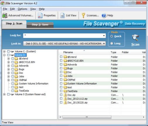 file Scravenger serial key (1)
